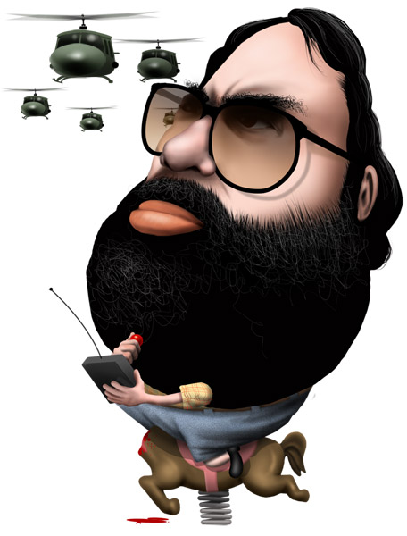 Francis Ford Coppola caricature