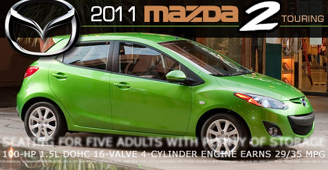 2011 Mazda2 Touring header