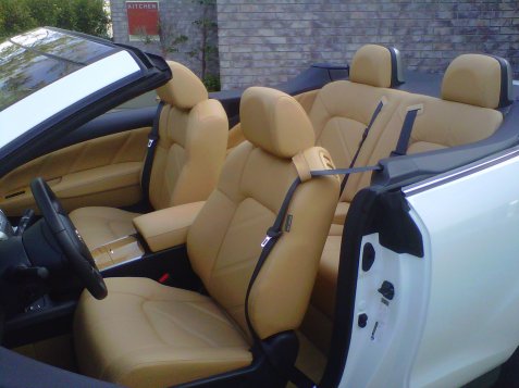 2011 Nissan Murano CrossCabriolet interior