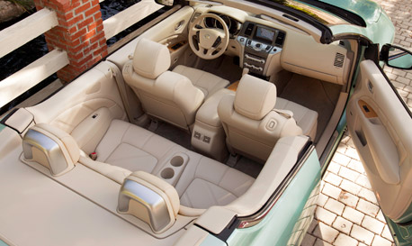 2011 Nissan Murano CrossCabriolet interior