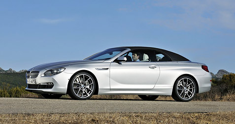 2012 BMW 650i Convertible side view