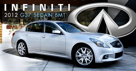 2012 Infiniti G37 Sedan header