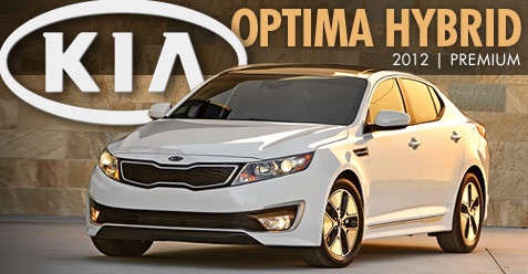 2012 Kia Optima Hybrid header