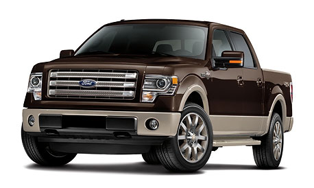 2013 Ford F-150 King Ranch front angle view