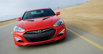 2013 Hyundai Genesis Coupe front grille view