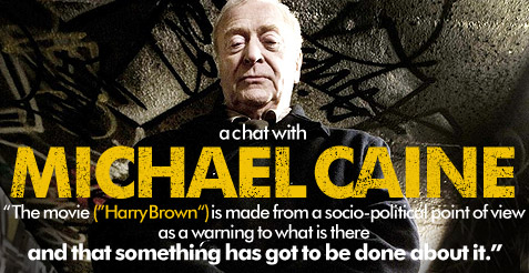 Interview with Michael Caine header