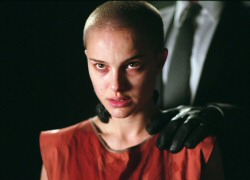Natalie Portman in V for vendetta