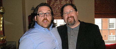 Nick Frost and Will Harris