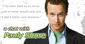 Pauly Shore interview