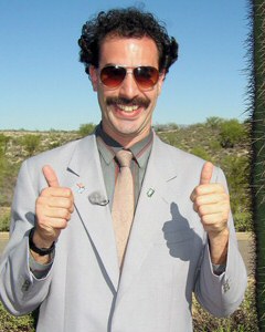 Sacha Baron Cohen in Borat